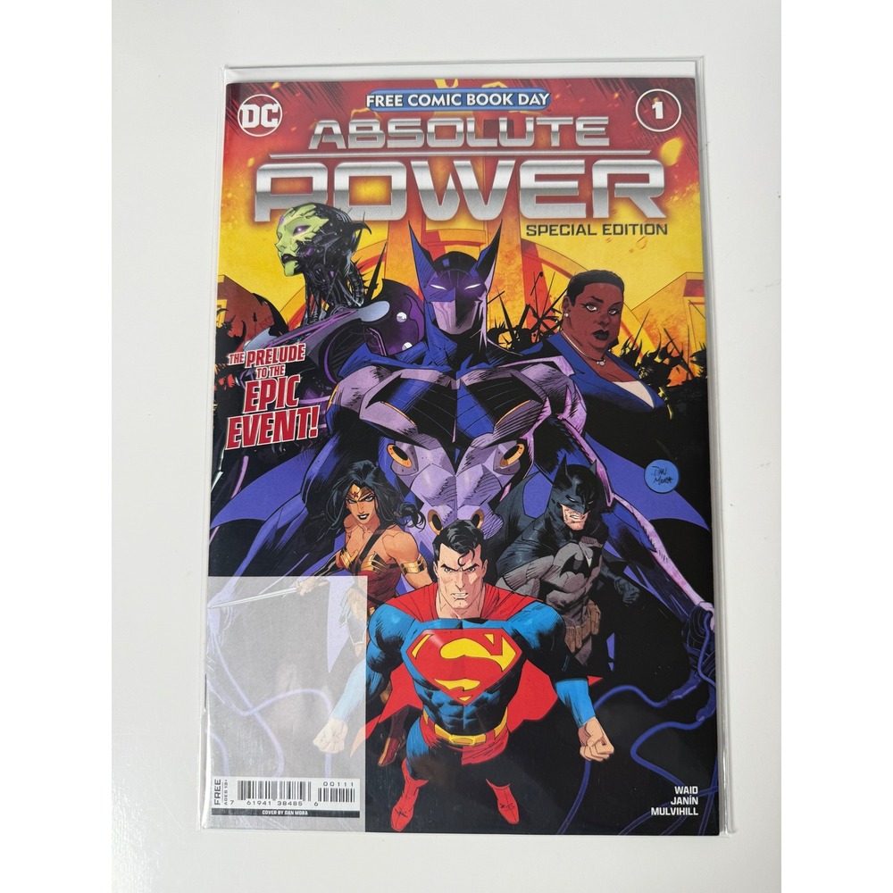 DC Absolute Power Special Edition 1 FCBD 2024 Dan Mora Superman Batman